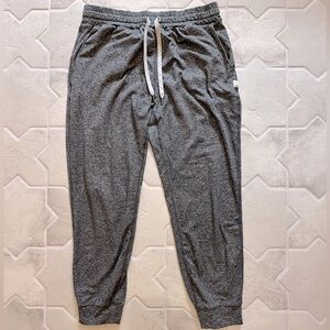 Vuori Small Heather Grey Performance Jogger EUC